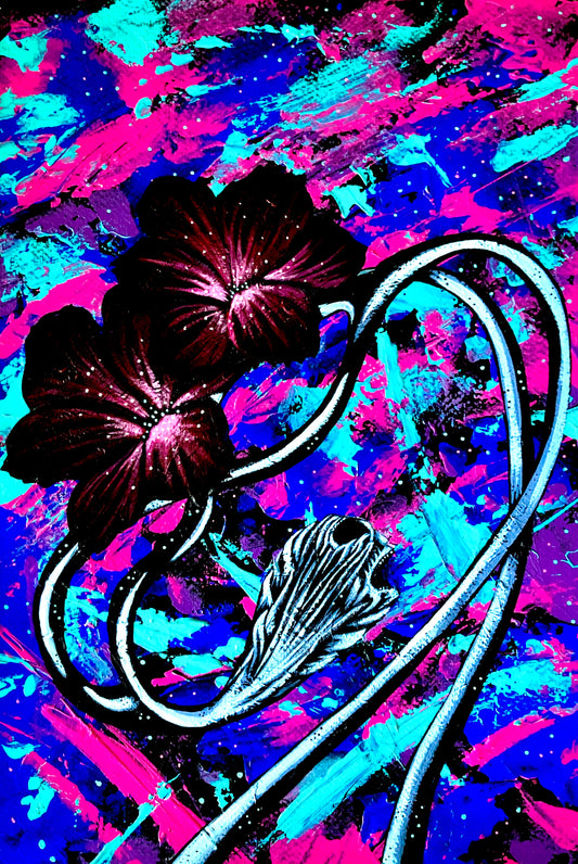 Purple Life XIII (Blue Skies Still Pain) *FØRJULSTILBUD